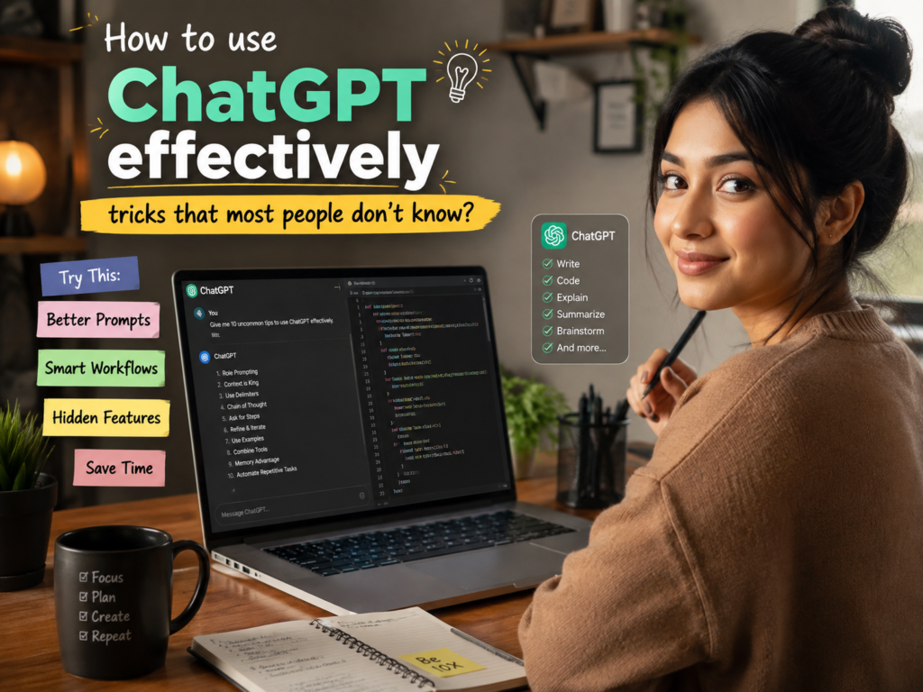 How to use ChatGPT effectively